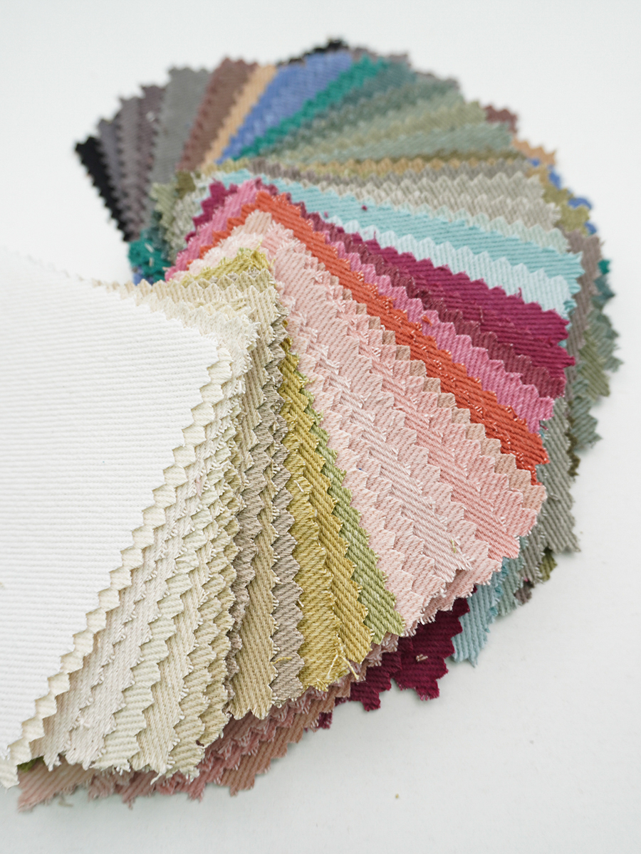 Комплект образцов "Джинс с ворсом" №1