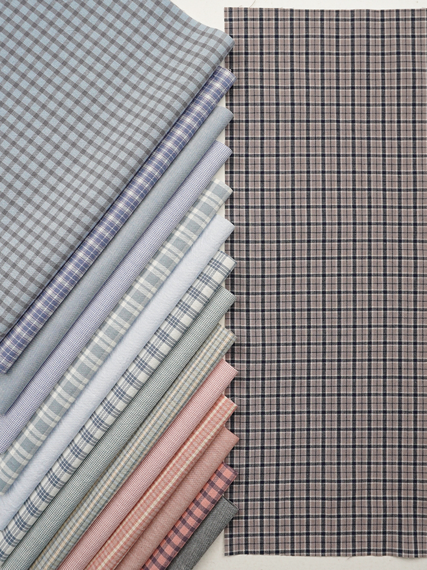 Набор тканей для рукоделия "Вареный хлопок: Домашний уют №7", 45*30 см, 15 шт