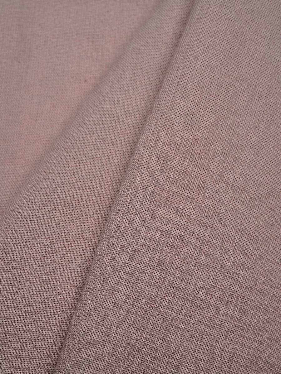 Полулен костюмный с эффектом мятости цв.Т.розово-сиреневый, ш.1.5м, хл-70%, лен-30%, 170гр/м.кв