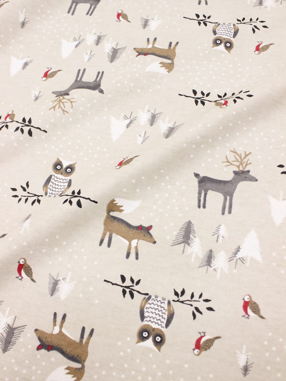 Теплый хлопок "Герда" цв.сливочно-оливковый, ш.1.45м, хлопок-100%, 150гр/м.кв