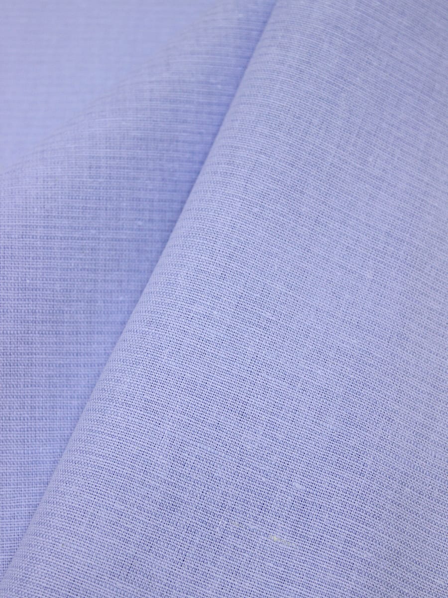 Полулен с просновками цв.Пыльно-голубой с сиреневым оттенком, СОРТ2, ш.2.2м, лен-30%, хл-70%