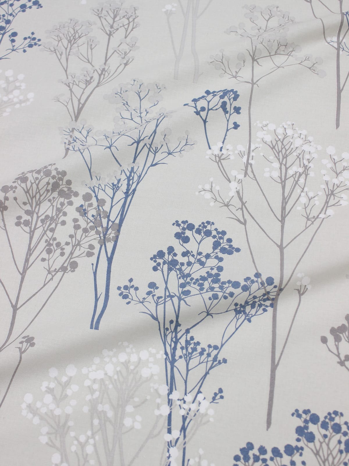 Мерный лоскут (ткань в отрезах) - Поплин "Энигма - туман", (комп), ш.2.2м, хлопок-100%, 110гр/м.кв