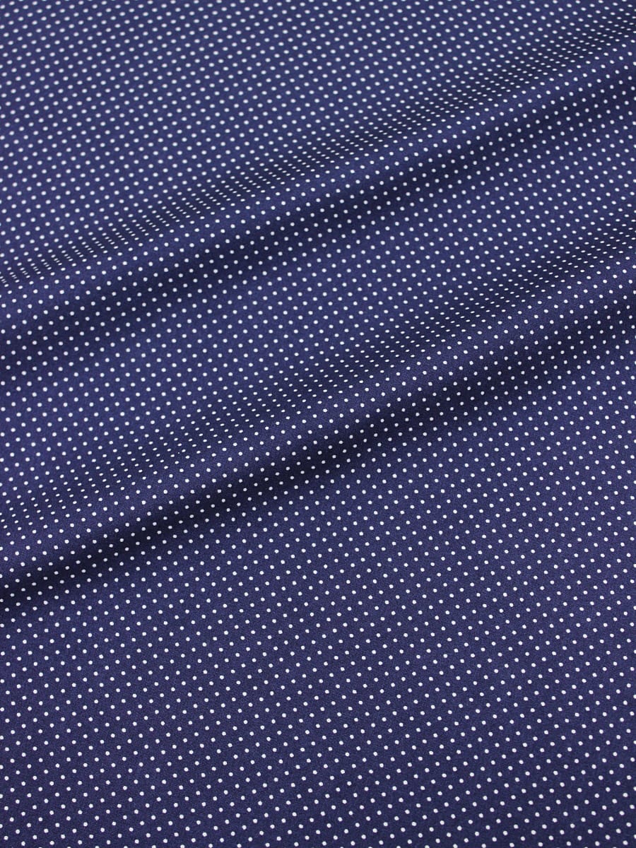 Импорт. хлопок "Пшено" цв.сине-фиолетовый, ш.1.45м, хлопок-100%, 115гр/м.кв