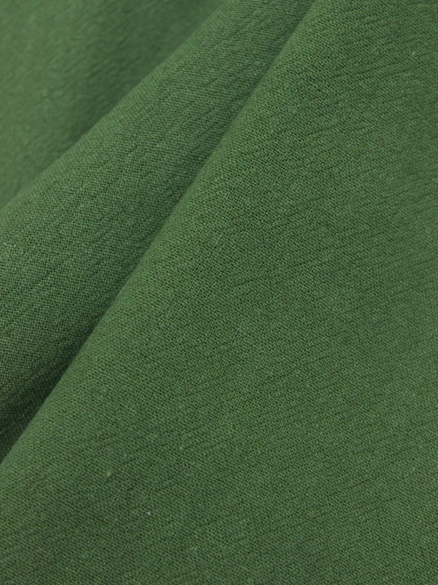 Мерный лоскут(ткань в отезах) - Хлопок крэш цв.Лесная трава, ш.1.42м, хлопок-100%, 160гр/м.кв