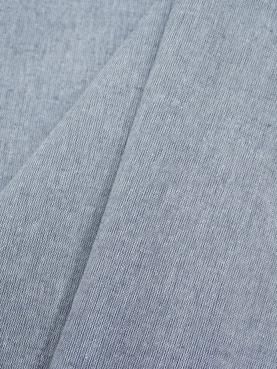 Полулен постельный с эфф. мятости цв.Серый меланж, (комп), ш.2.65м, лен-29%, хлопок-71%, 165гр/м.кв