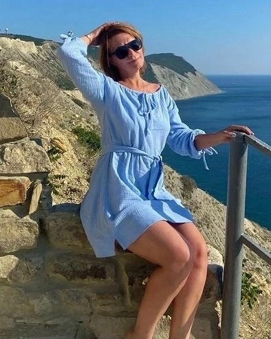 Платье с завязками из однотонного муслина