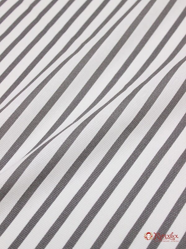 Рогожка "Темно-серая полоска", ш.1.5м, хлопок-100%, 165гр/м.кв