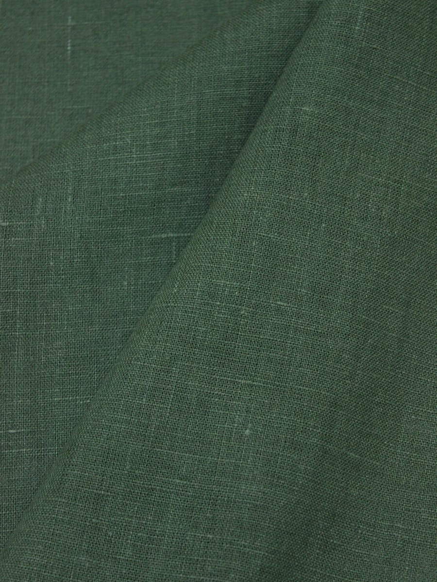 Лен костюмный с эффектом мятости цв.Сибирский кедр, СОРТ2, ш.1.45м, лен-100%, 190гр/м.кв