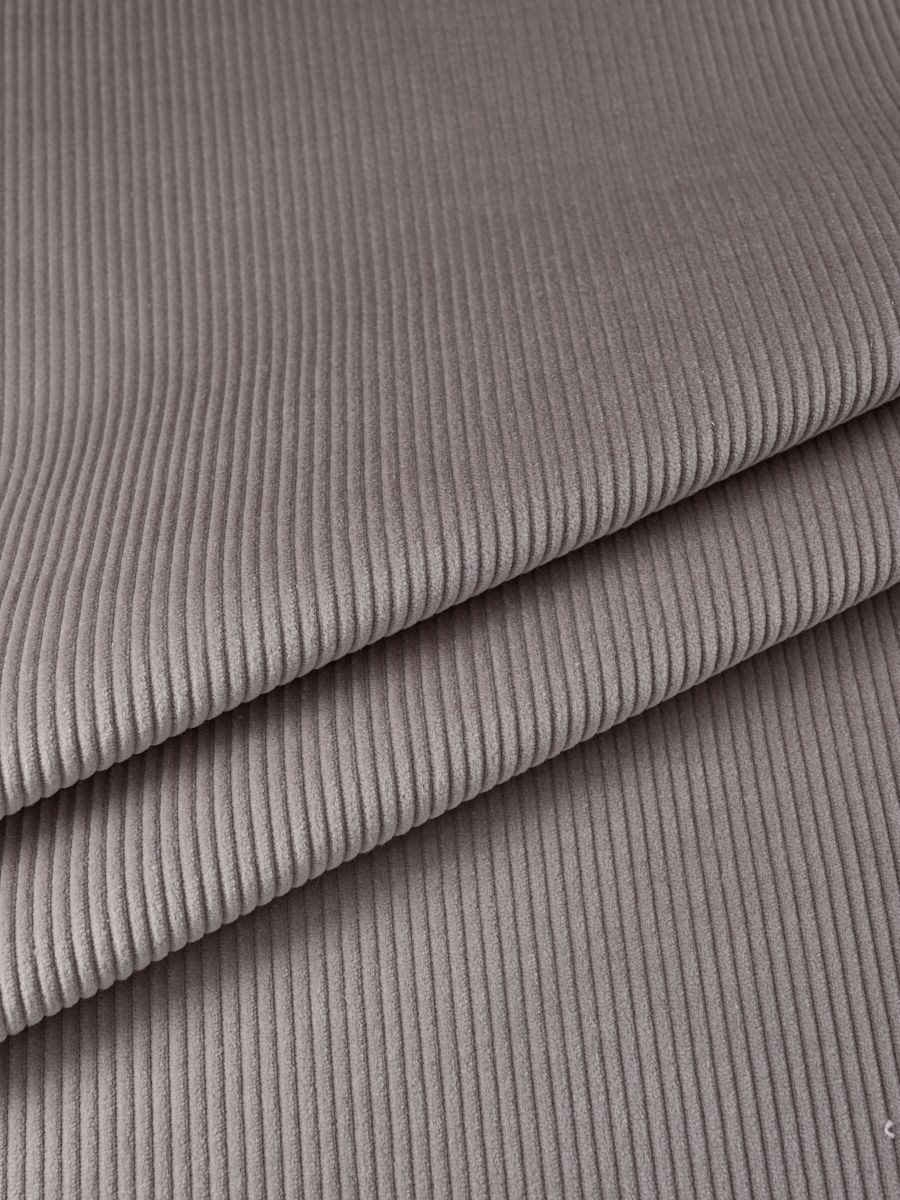 Вельвет цв.Серый, ш.1.45м, хлопок-100%, 340гр/м.кв