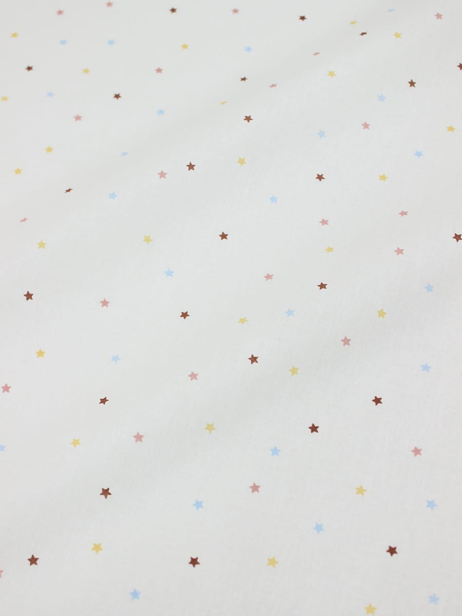 Поплин "Звездная россыпь", СОРТ2, ш.1.5м, хлопок-100%, 105гр/м.кв