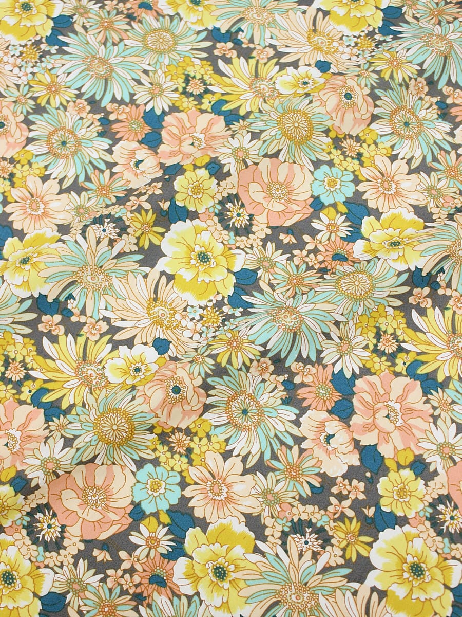 Импорт. хлопок "Каскад чувств", ш.1.5м, хлопок-100%, 100гр/м.кв