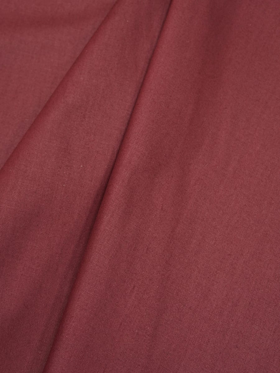 Сатин цв.Темный бордово-терракотовый, СОРТ2, ш.2.2м, хлопок-100%, 135гр/м.кв