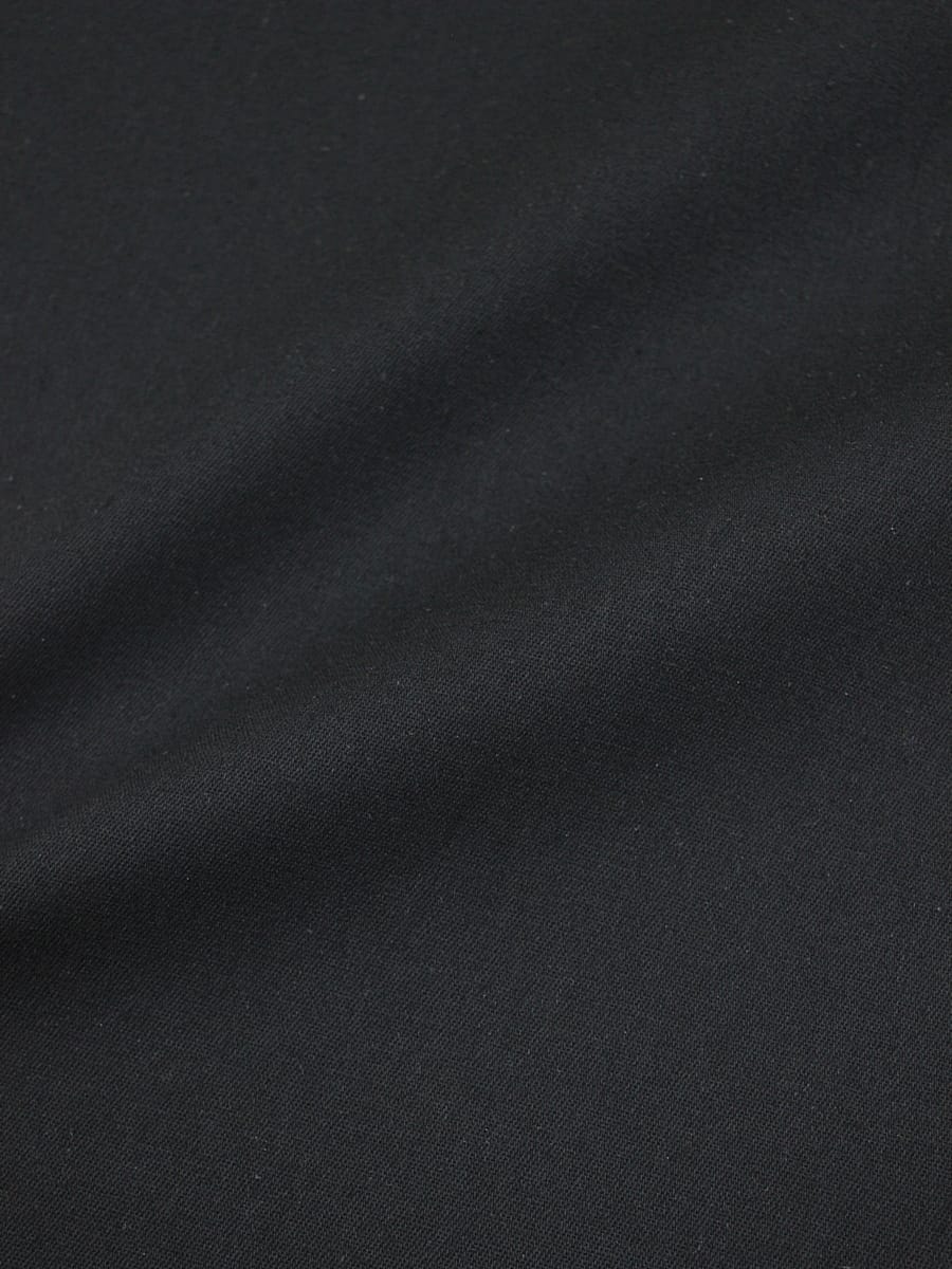 Саржа (твил) цв.Черный, ш.1.5м, хлопок-65%, п/э-35%, 240гр/м.кв