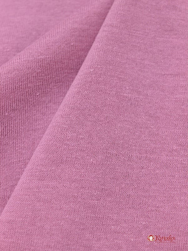 Трикотаж Кулир.гладь цв.Роза, 1.96м (0.98 м*2,чулок), Карде, хл-100%,135гр/м.кв