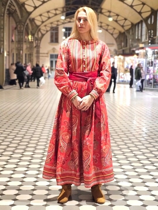 Платье из Перкали "Диво Дивное"