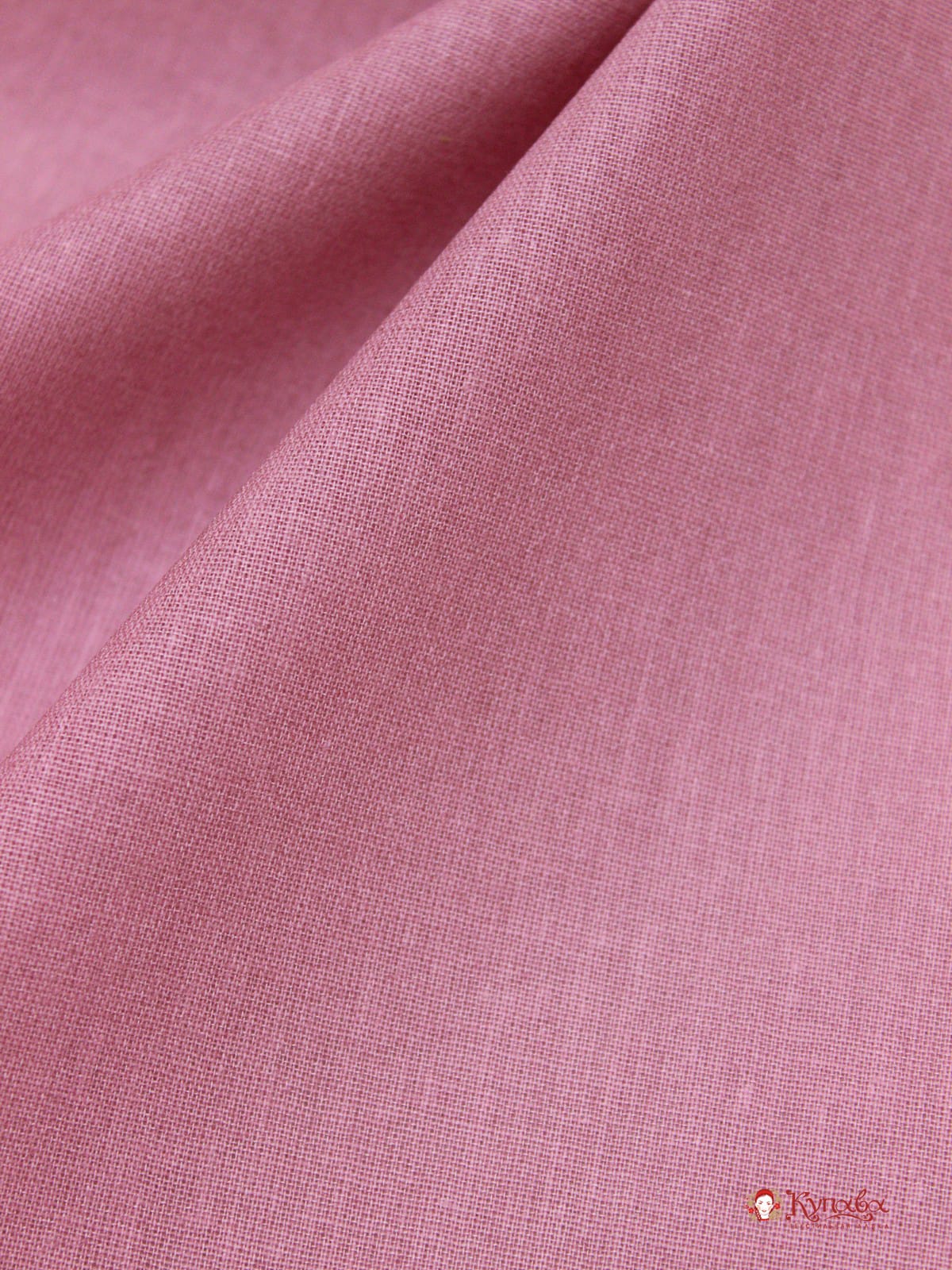 Перкаль цв.Брусника, ш.2.2м, хлопок-100%, 110гр/м.кв