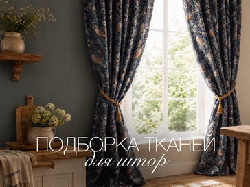 Подборка тканей для штор: как выбрать идеальный материал для интерьера