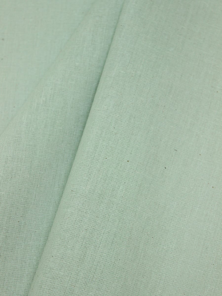 Мерный лоскут Поплин цв.Морозная мята, СОРТ2, ш.2.2м, хлопок-100%, 110гр/м.кв