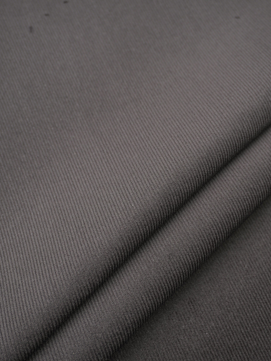 Микровельвет цв.Т.кофейно-серый с лиловым оттенком, ш.1.45м, хлопок-100%, 190гр/м.кв