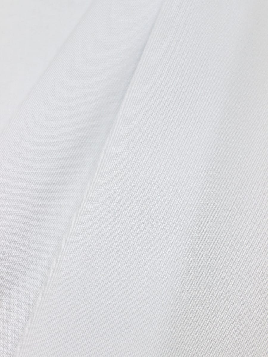 Мерный лоскут (ткань в отрезах) Плательная вискоза цв.Белый (отбеленный), ш.1.45м, вискоза-100%,200гр/м.кв