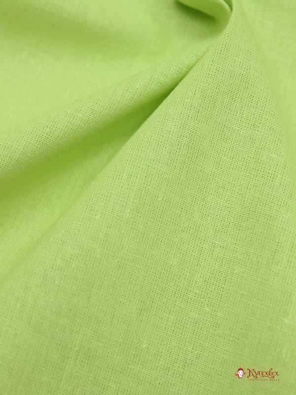 Поплин цв.Светло-салатовый, ш.2.2м, хлопок-100%, 110гр/м.кв