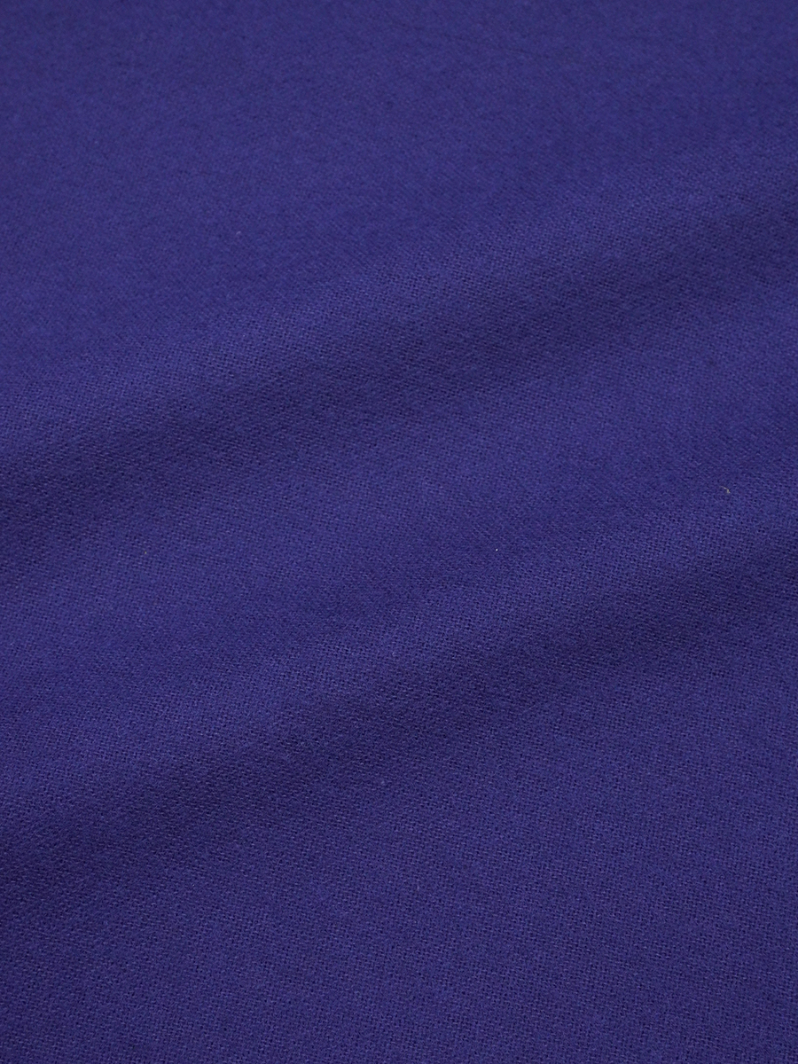 Фланель цв.Сине-фиолетовый, ш.1.5м, хлопок-100%, 175гр/м.кв