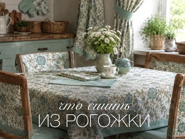 Что сшить из рогожки: стильные идеи для дома, интерьера и гардероба