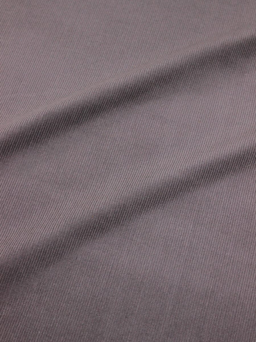 Микровельвет цв.Кофейно-серый с лиловым оттенком, СОРТ2, ш.1.47м, хлопок-100%, 190гр/м.кв