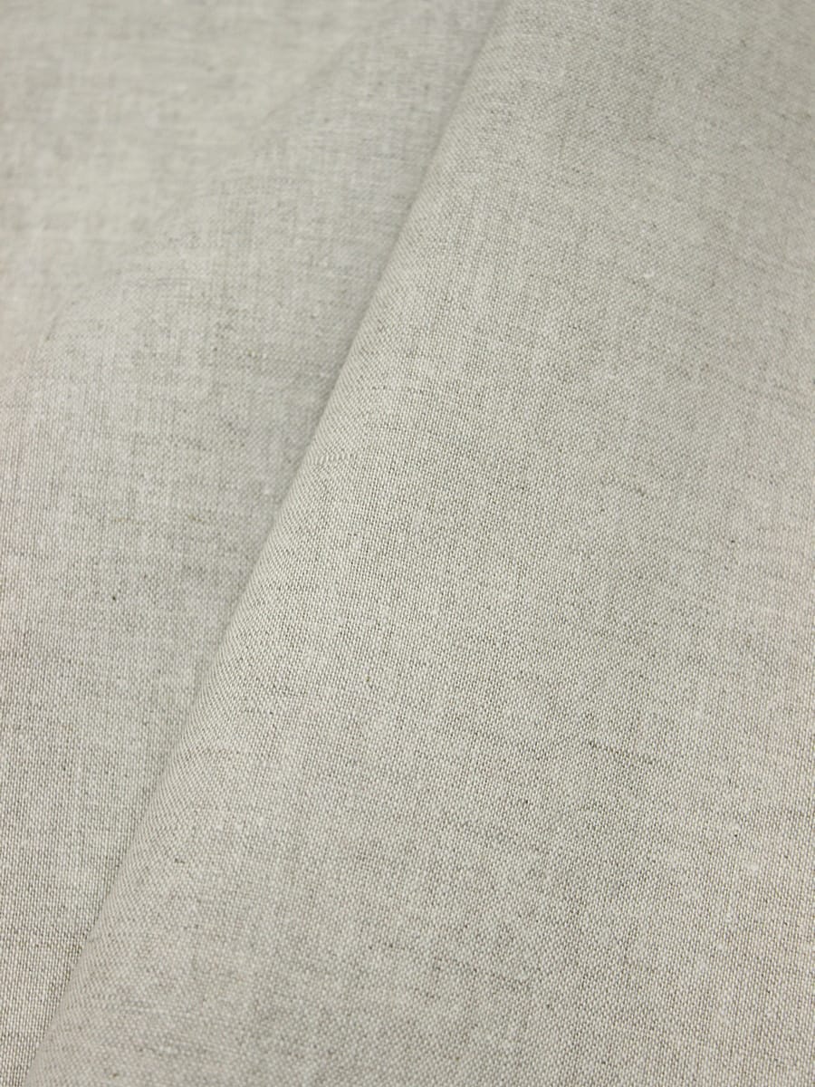 Полулен Премиум сорочечный с умягчением цв.Суровый, ш.1.5м, лен-56%, хлопок-44%, 150гр/м.кв