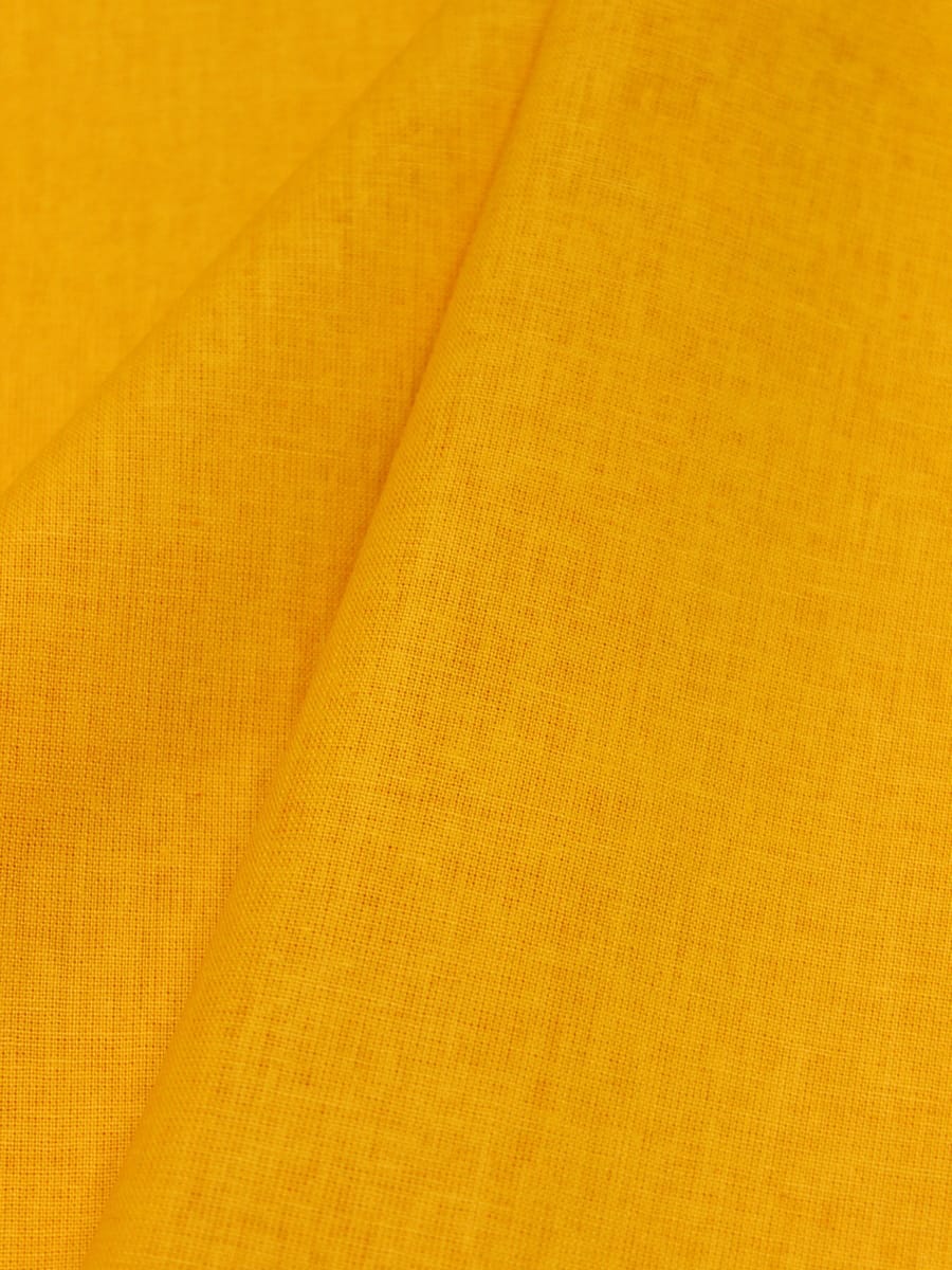 Бязь цв.Оранжево-желтый, ГОСТ, ш.1.5м, хлопок-100%, 142гр/м.кв