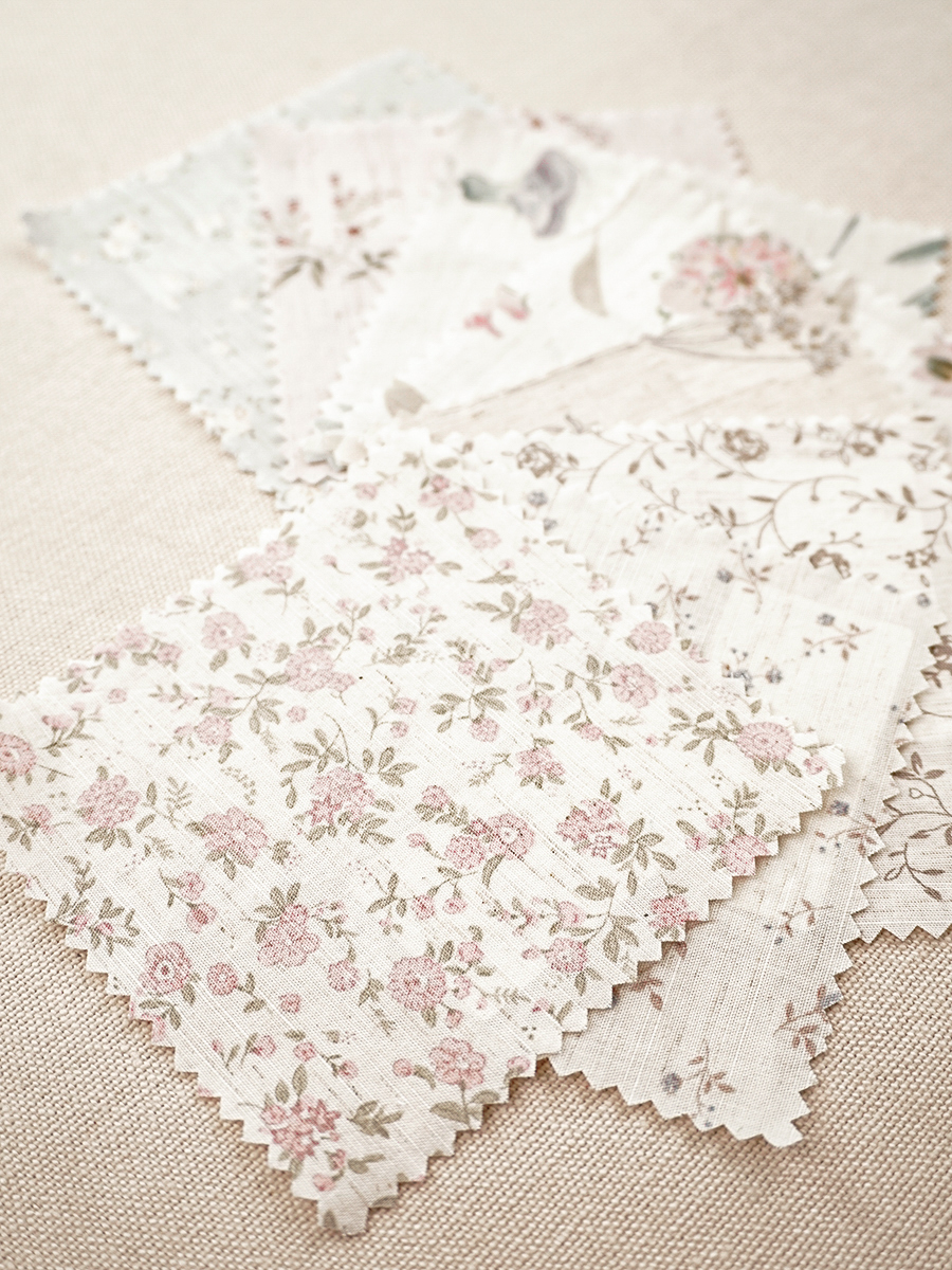 Комплект образцов "Хлопколен с вискозой"