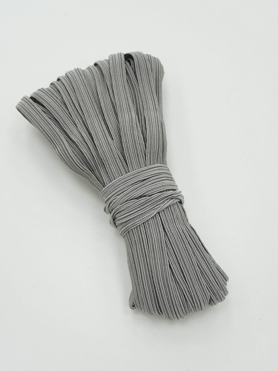 Резинка бельевая цв.Серый, ш.10мм, 10м