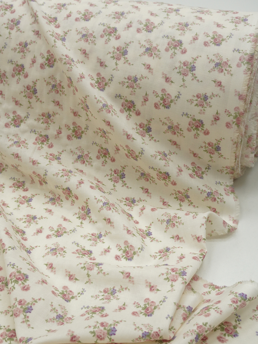 Муслин Премиум двухслойный гладкий "Маленькое лето", ш.2.5м, хлопок-100%, 125гр/м.кв