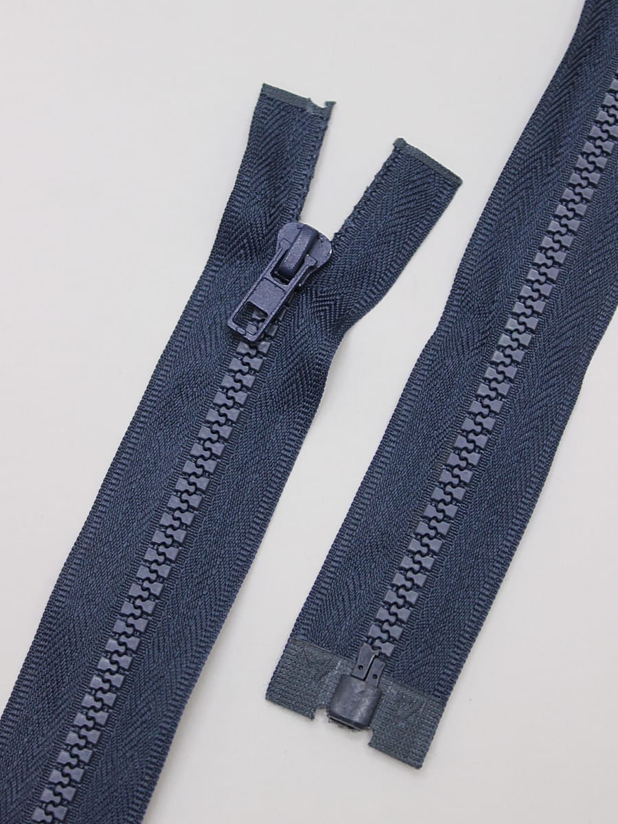 Молния тракторная №5 цв.темный серо-синий, 60см