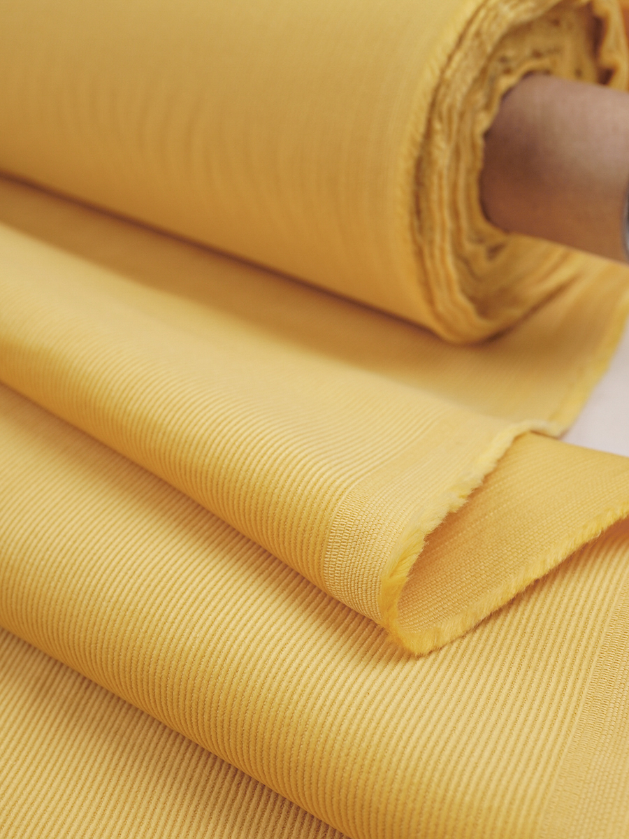 Микровельвет цв.Медово-желтый, ш.1.45м, хлопок-100%, 200гр/м.кв