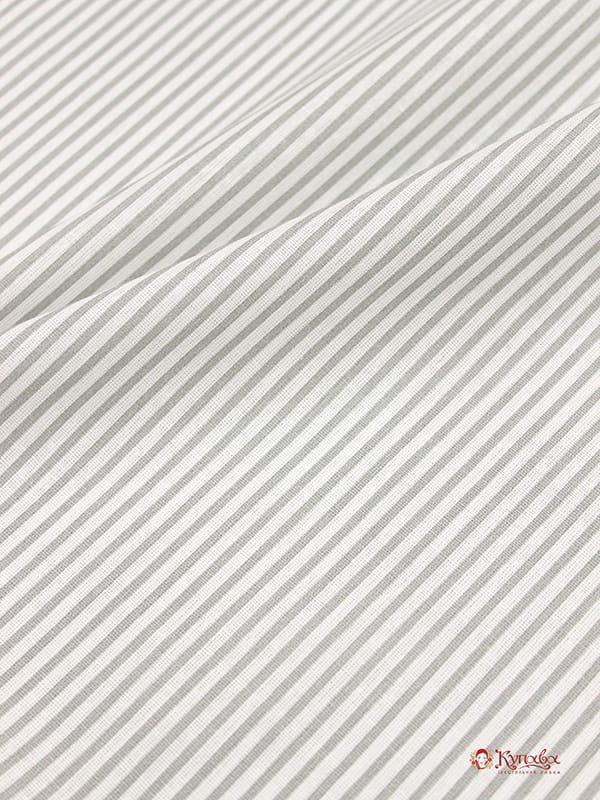 Бязь "Серая полоска", СОРТ2, ш.1.5м, хлопок-100%, 120гр/м.кв