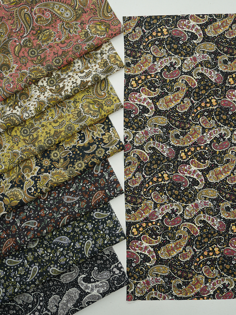 Набор тканей для рукоделия "Импортный хлопок: Восточное сияние", 45*30см, 8шт