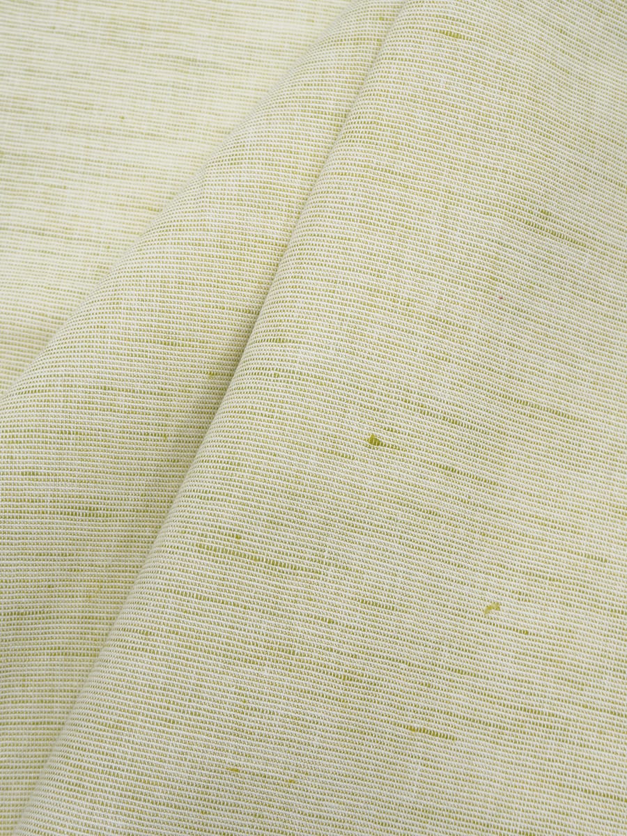 Полулен однотонный "Меланж цв.салатовый/белый", ш.1,5м, лен-30%, хлопок-70%, 145гр/м.кв