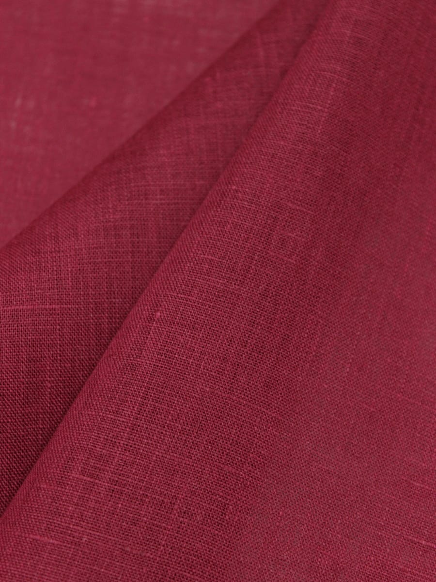 Лен сорочечный цв.Винтажно-бордовый, ш.1.5м, лен-100%, 125гр/м.кв
