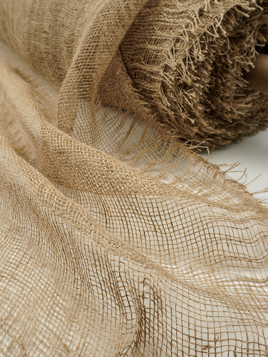 Мешковина упаковочная, ш.1.05м, джут-100%, 140гр/м.кв