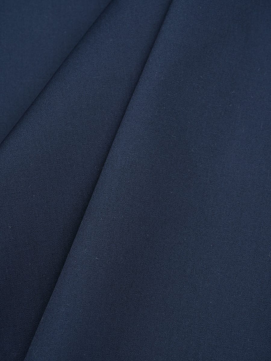 Импортный хлопок цв.Чернильно-синий, ш.1.55м, хлопок-100%, 120гр/м.кв