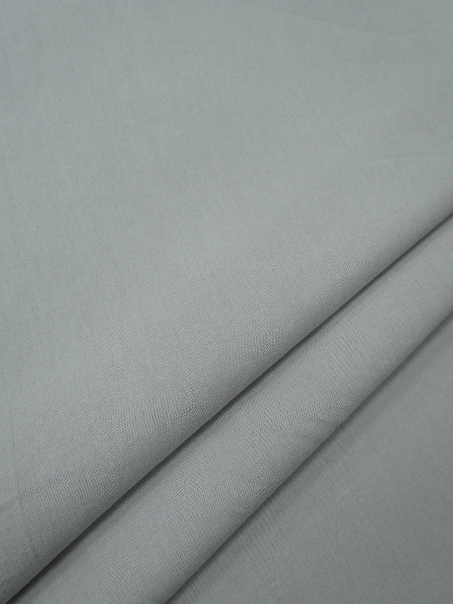 Вареный (стираный) хлопок цв.Пепельно-серый, ш.2.5м, хлопок-100%, 110гр/м.кв
