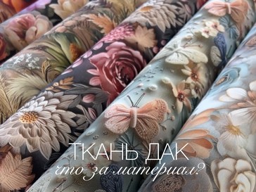 Ткань Дак: что это за материал и почему он идеален для интерьера и улицы