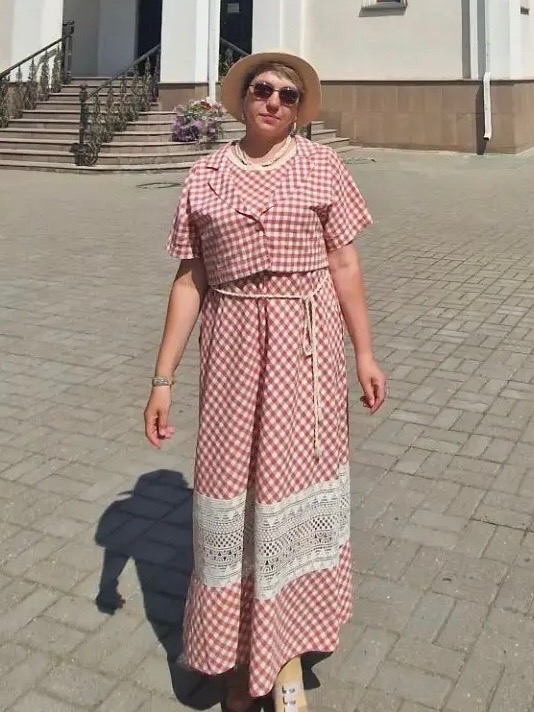 Летнее платье из вареного хлопка