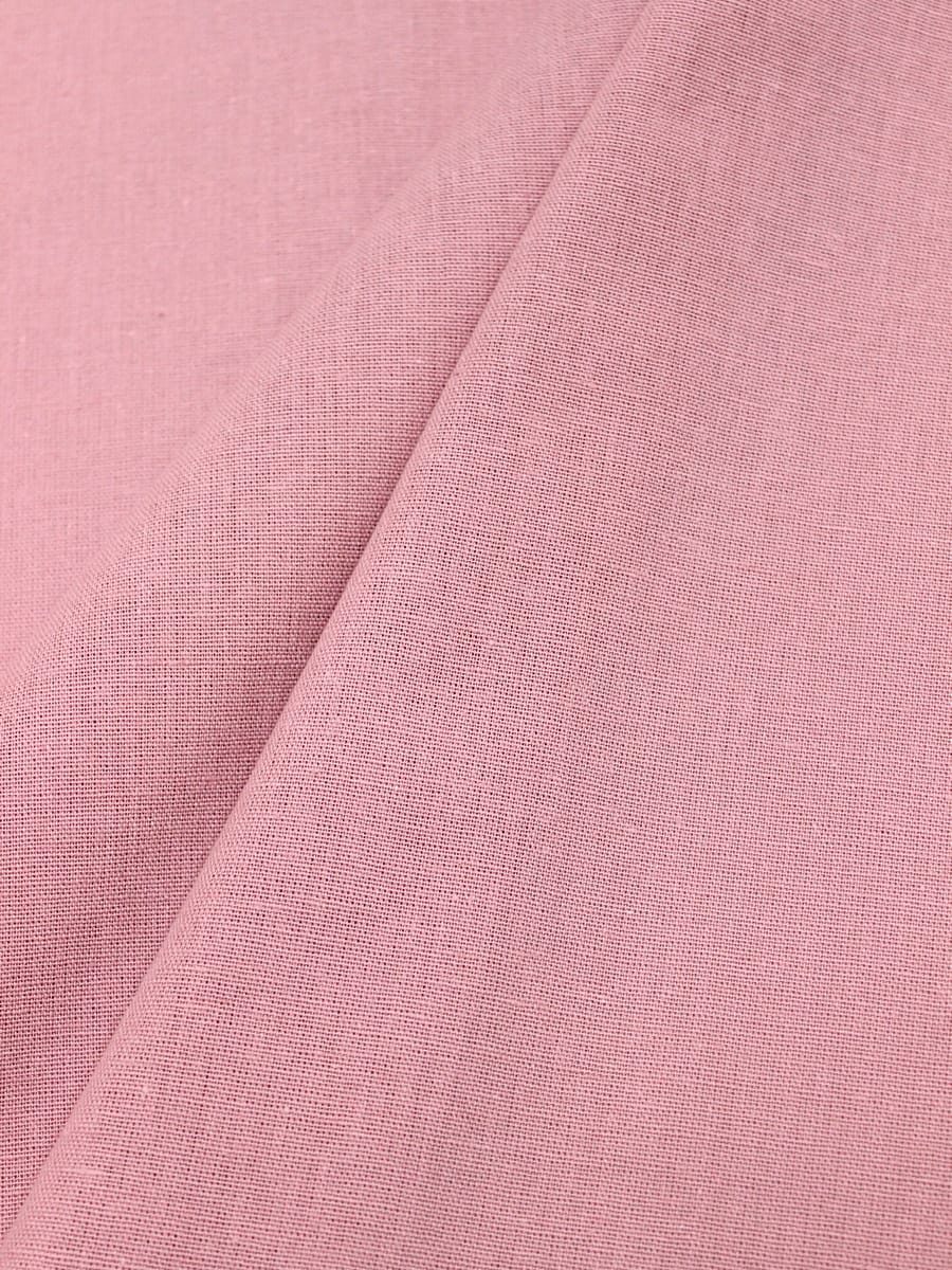 Полулен с умягчением цв.Розовая дымка, СОРТ2, ш.1.5м, лен-30%, хлопок-70%, 140гр/м.кв.