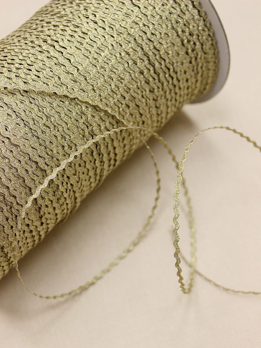 Вьюнчик цв.Бежевое золото, 3мм