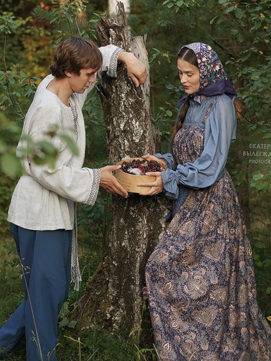 Образ из батиста и перкали "Сказка"