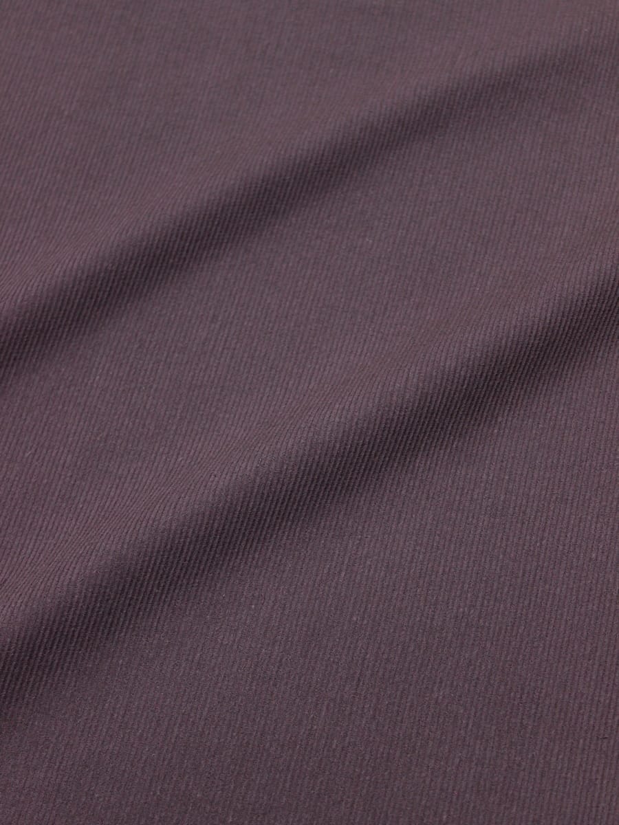 Микровельвет цв.Темный коричнево-лиловый, ш.1.45м, хлопок-100%, 190гр/м.кв