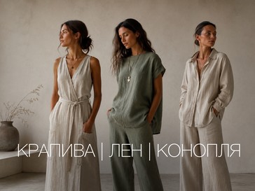 Рами, лен и конопляная ткань: чем отличаются натуральные ткани и что из них сшить