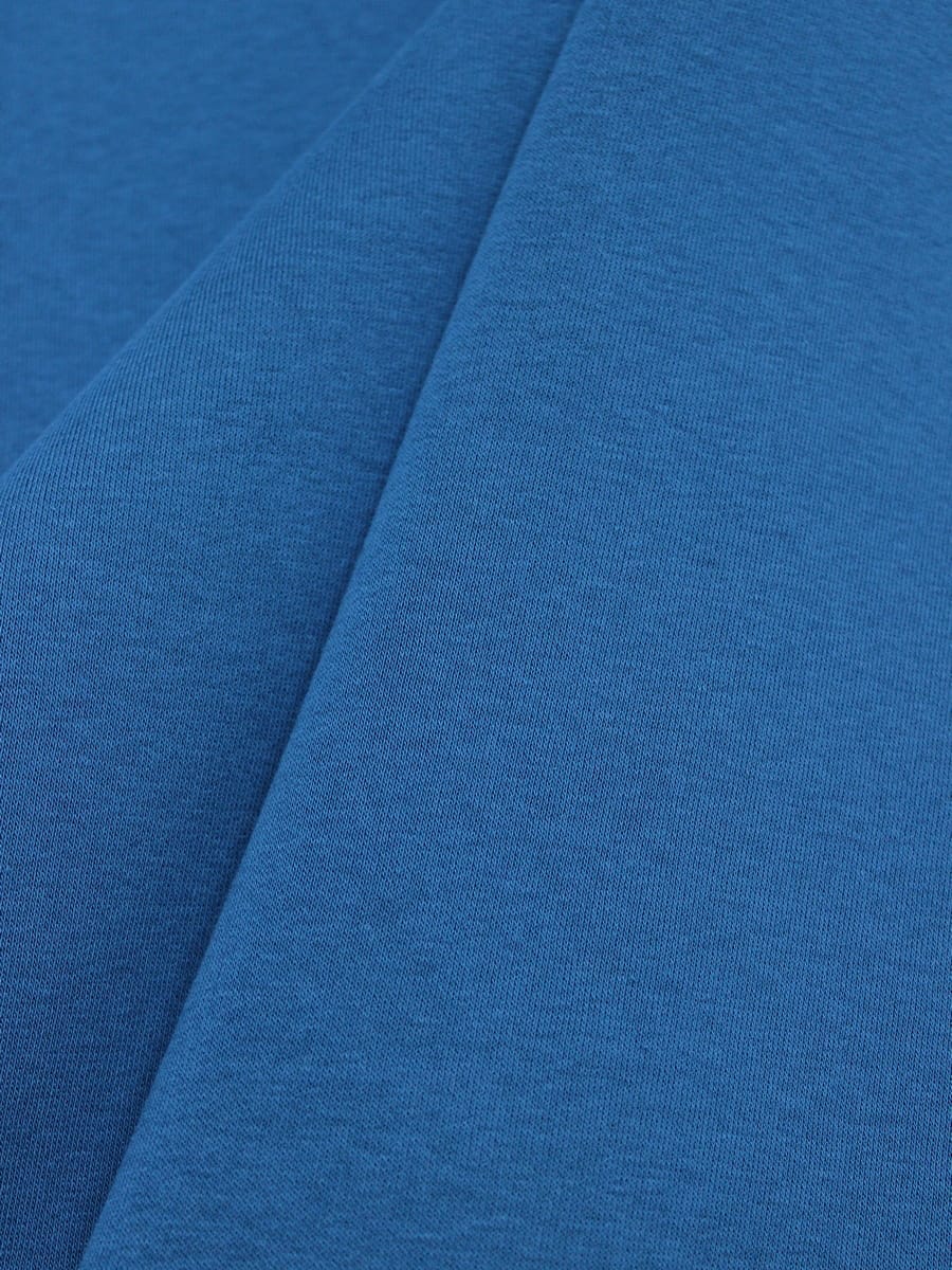 Футер 3-х нит. начес цв.Насыщенный петроль, ш.1.8м, Пенье, хлопок-65% п/э-35%, 350гр/м.кв